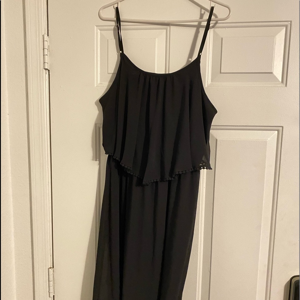 Spaghetti Strap Ankle Length dress